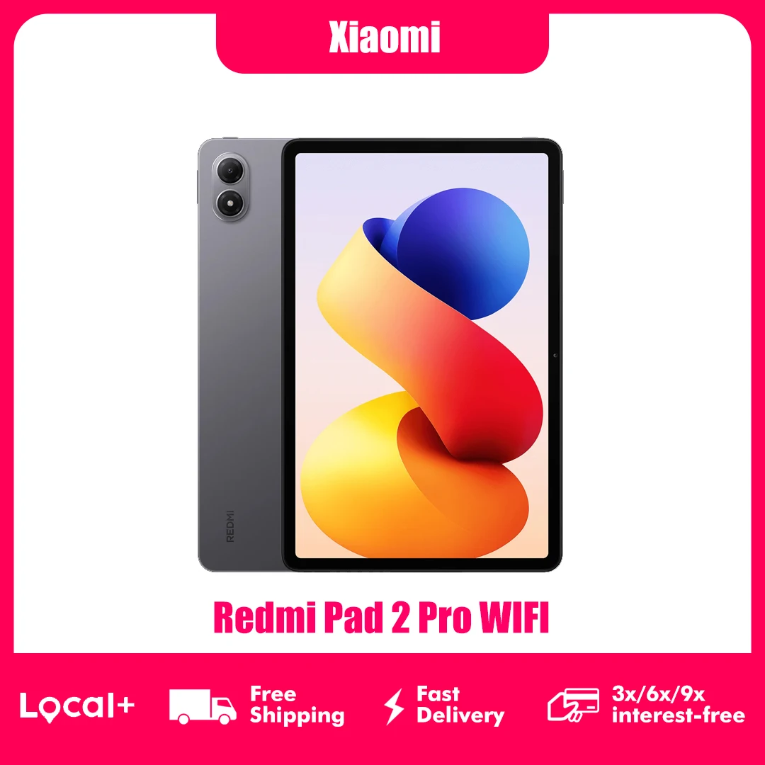 Xiaomi Redmi Pad 2 Pro Tablet PC WIFI 6GB/128GB 8GB/256GB 12.2" 2.5K Display 12000mAh Battery