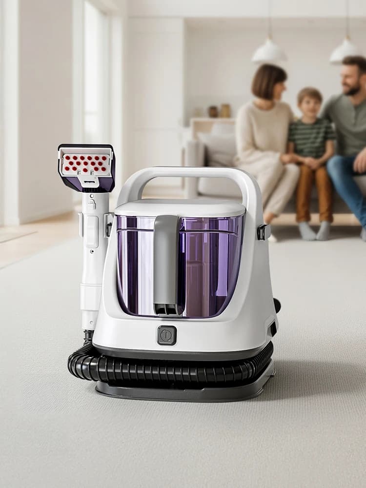 Multi-Purpose Portable Carpet Cleaner Upholstery Cleaner Machine Deep-Cleaning Shampooer for Home Use