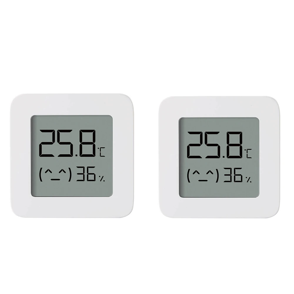 Original MIJIA Thermometer 2 Electric Bluetooth Wireless Smart Hygrometer Thermometer Temperature Detection Mijia Home APP