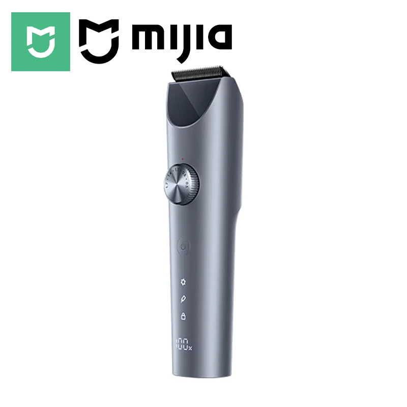 MIJIA Hair Clipper 2 Hair Trimmer Professional Beard Cut Machine IPX7 Waterproof Wireless Haircut Machine Mijia Clipper 2
