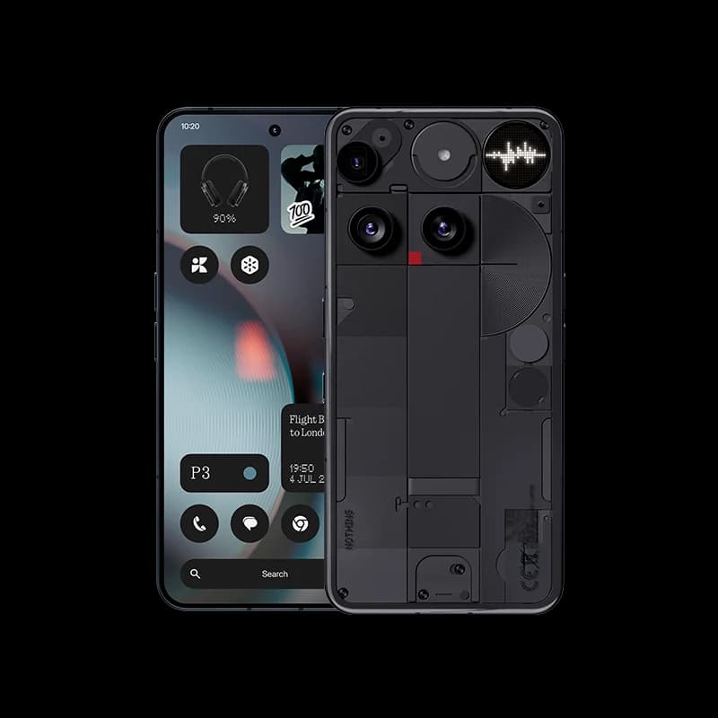 Nothing Phone (3) Qualcomm Snapdragon 8S Gen 4 6.77 120Hz 50MP Camera  5,150 mAh