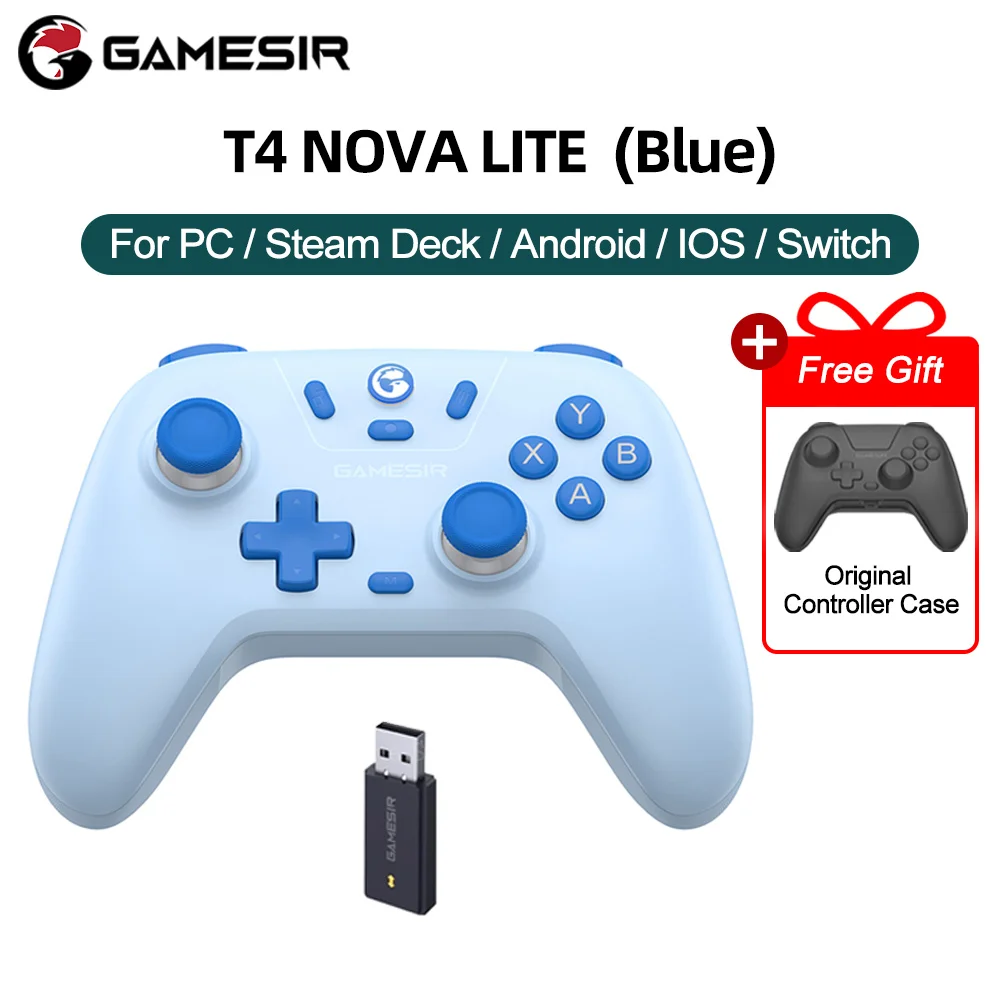 Gamesir Nova Lite Gamepads PC for Nintendo Switch 2 Controller Switch Steam Android iOS iPhone Controle Hall Effect Joystick