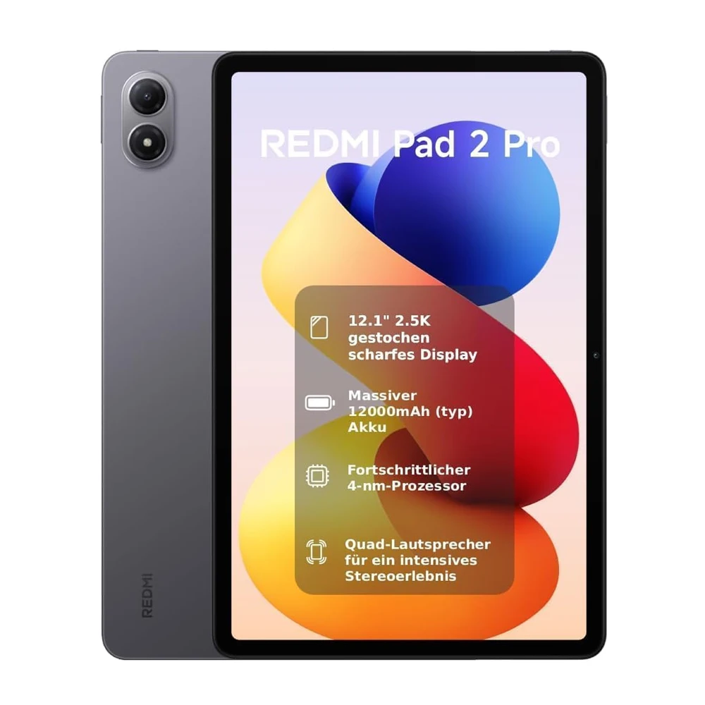 Xiaomi Redmi Pad 2 Pro Tablet PC WIFI 6GB/128GB 8GB/256GB 12.2" 2.5K Display 12000mAh Battery