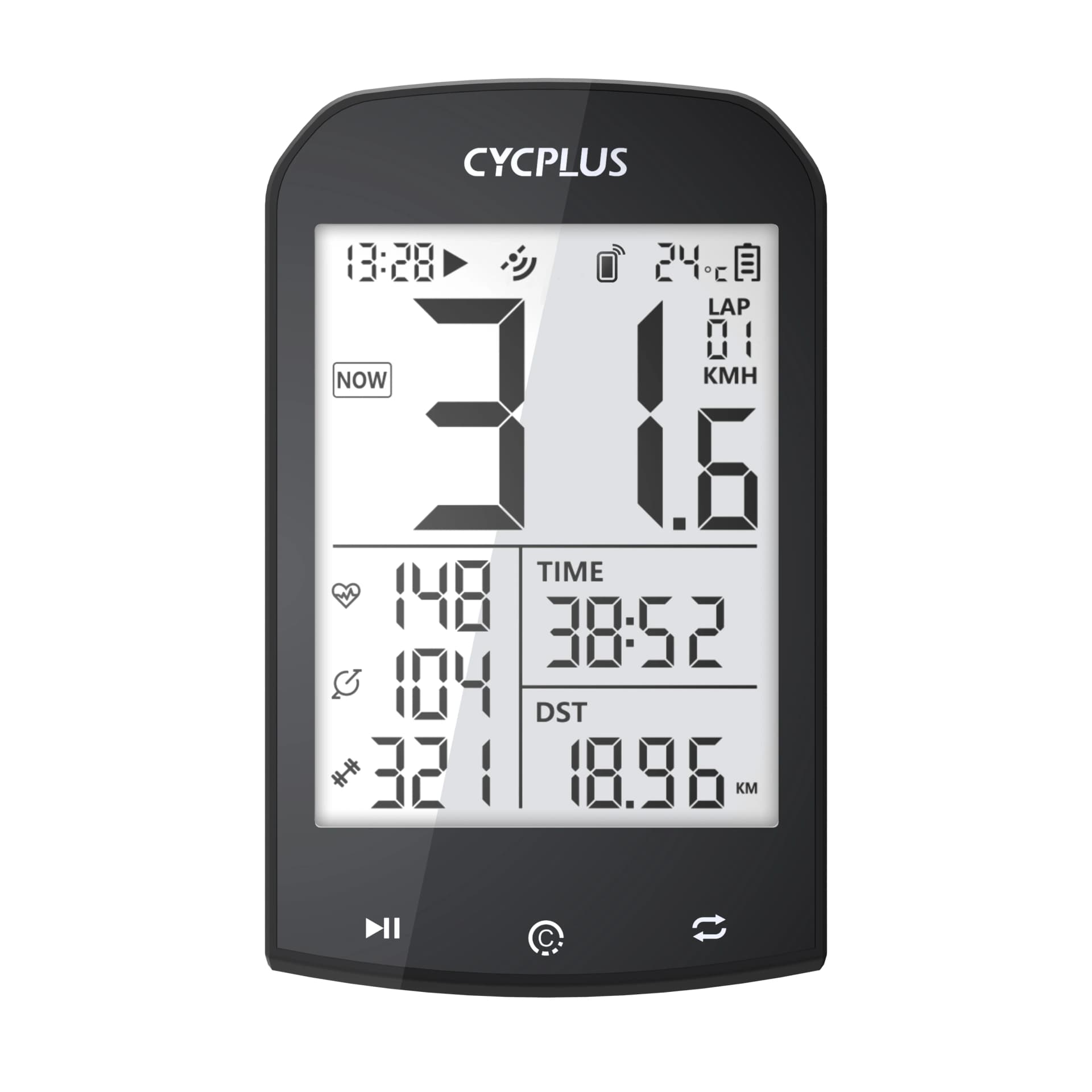 GPS Bike Computer Wireless CYCPLUS M1 Waterproof Speedometer Odometer ANT+ Bluetooth5.0 Cycling Bicycle Accessories