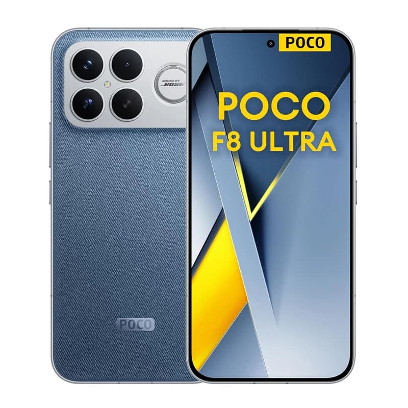 POCO F8 Ultra 5G, NFC,120Hz 6.9" AMOLED Display, 50 MP Light Fusion 950 Sensor with OIS, 6500 mAh Battery, IP68