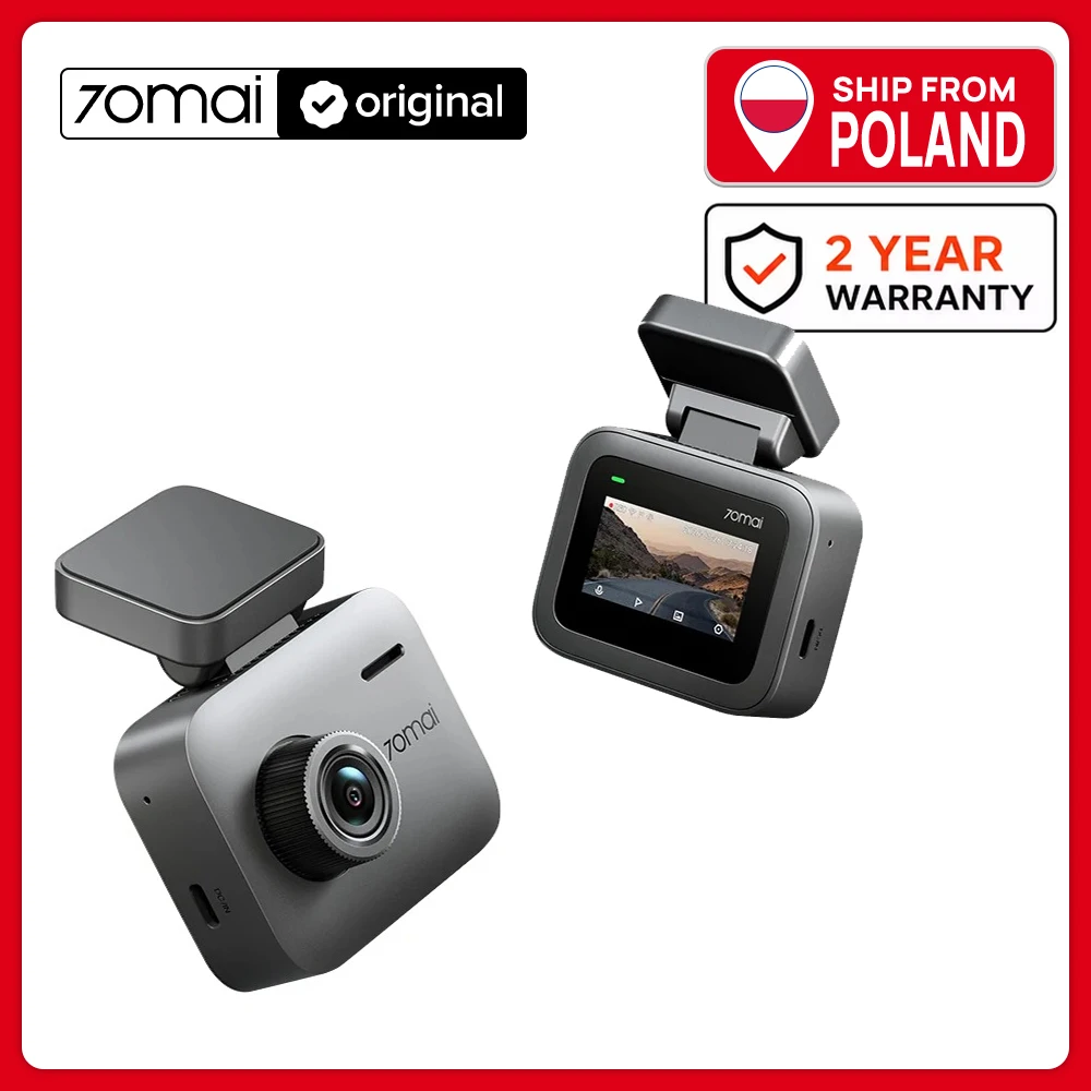 Global Version 70mai Dash Cam A800Nano 4K Image HDR GPS ADAS 24H Parking  70mai A800Nano True 4K Car DVR