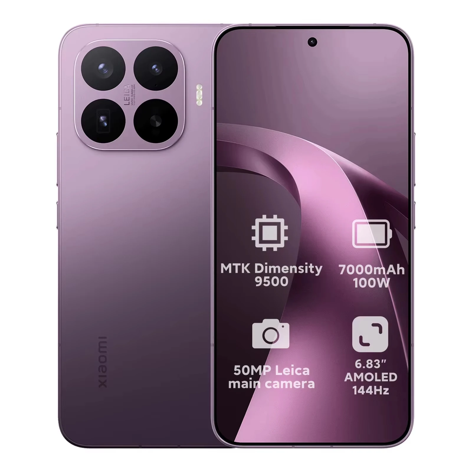 Xiaomi 17T PRO 5G smartphone with NFC processor MediaTek Dimensity 9500 battery 7000mAh fast charging 100W AMOLED 6.83 ''144Hz 50MP OIS camera