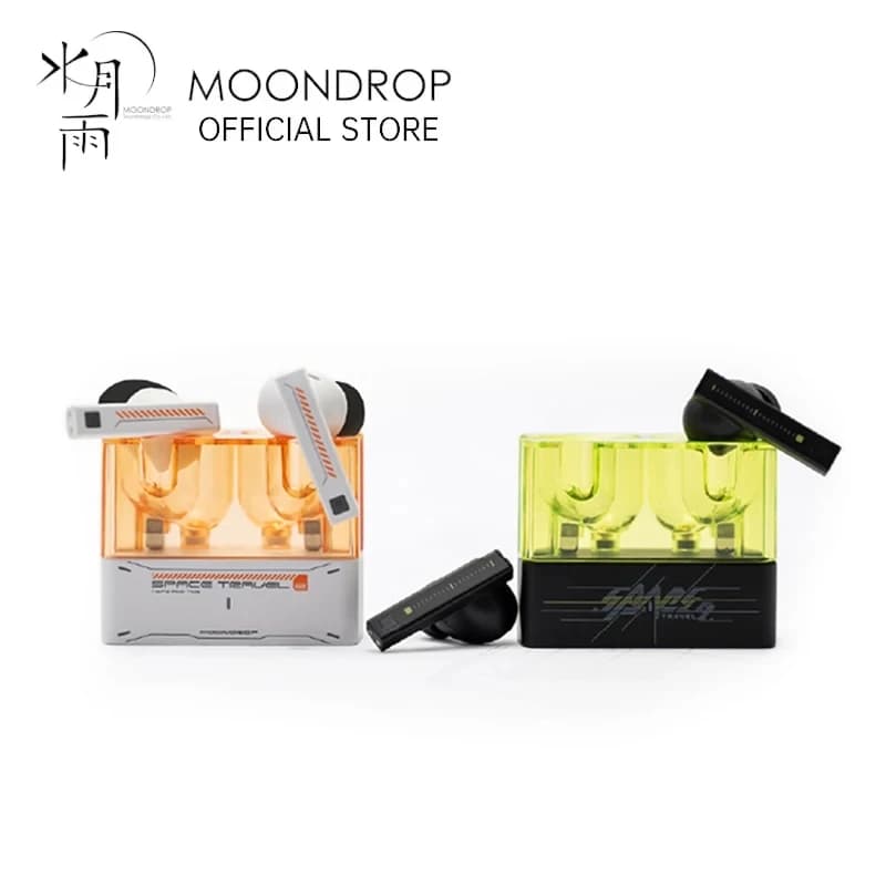 Moondrop Space Travel 2 HiFi Noise-Canceling TWS  Bluetooth 6.0 Compatibility Earphones with Great Call Quality
