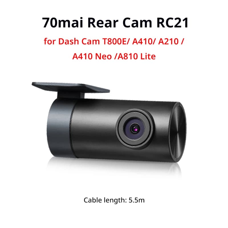 70mai Rear Cam RC06 RC11 RC12 RC14 RC22 Interior FC02 for 70mai 4K A810 A800SE 70mai A510 A200 A500S X800 RC24 RC41 for T800